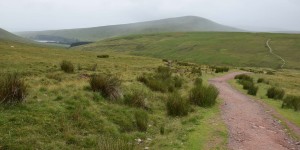 Wanderweg in den Brecon Beacons