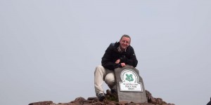 Michael Moll auf dem Pen y Fan