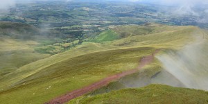 Ausblick vom Pen y Fan