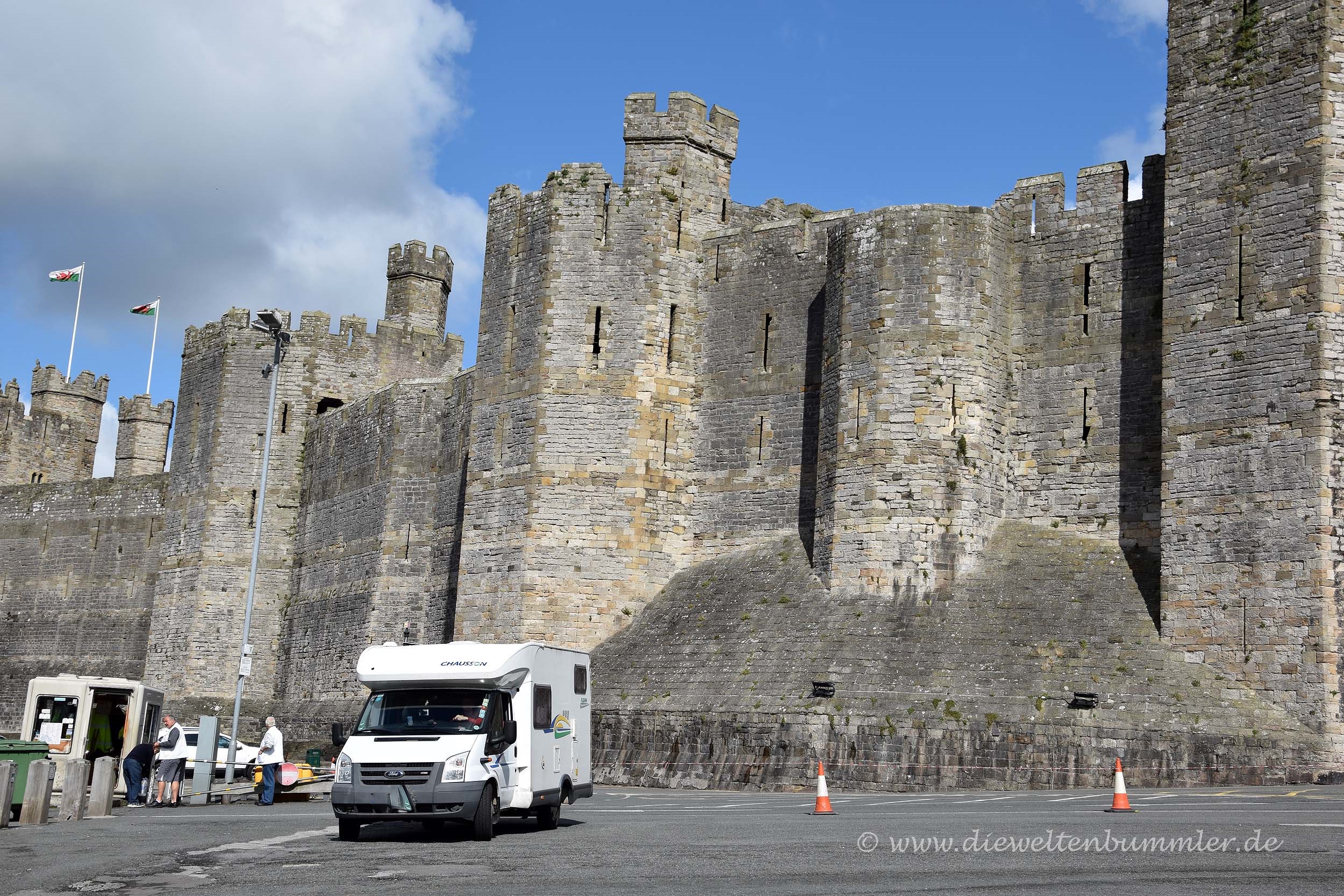 Caernarfon Castle Die Weltenbummler