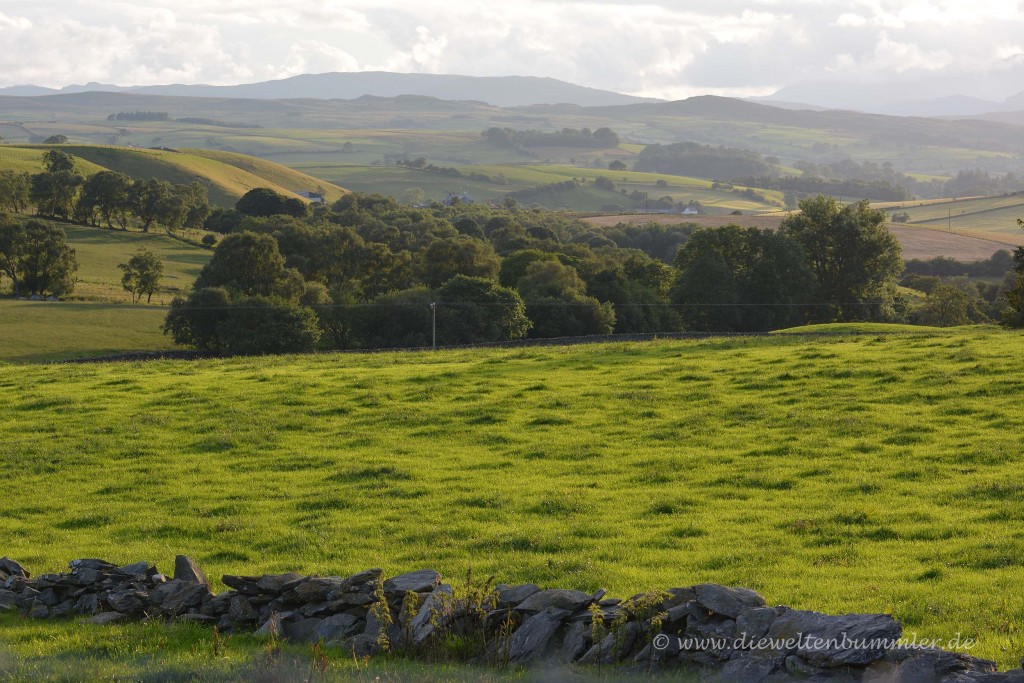 Ausblick zum Snowdonia Nationalpark
