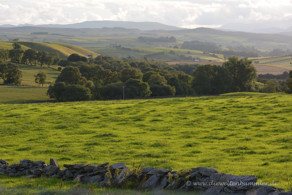 Ausblick zum Snowdonia Nationalpark