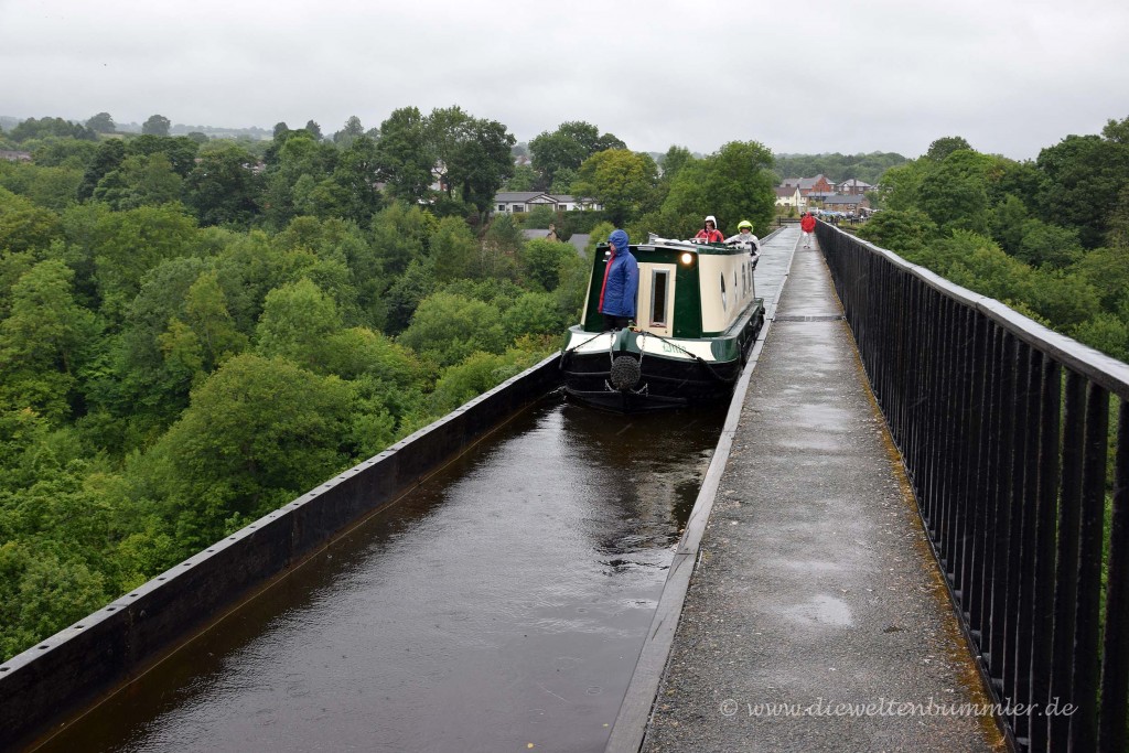 Pontcysyllte Aquädukt in Wales