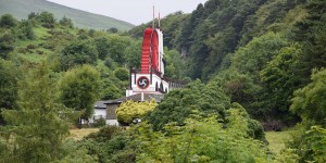 Laxey Wheel auf der Isle of Man