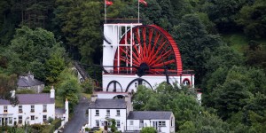 Laxey Wheel auf der Isle of Man