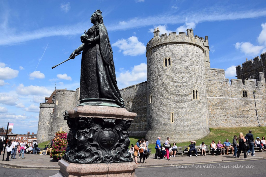 Königin Victoria vor Windsor