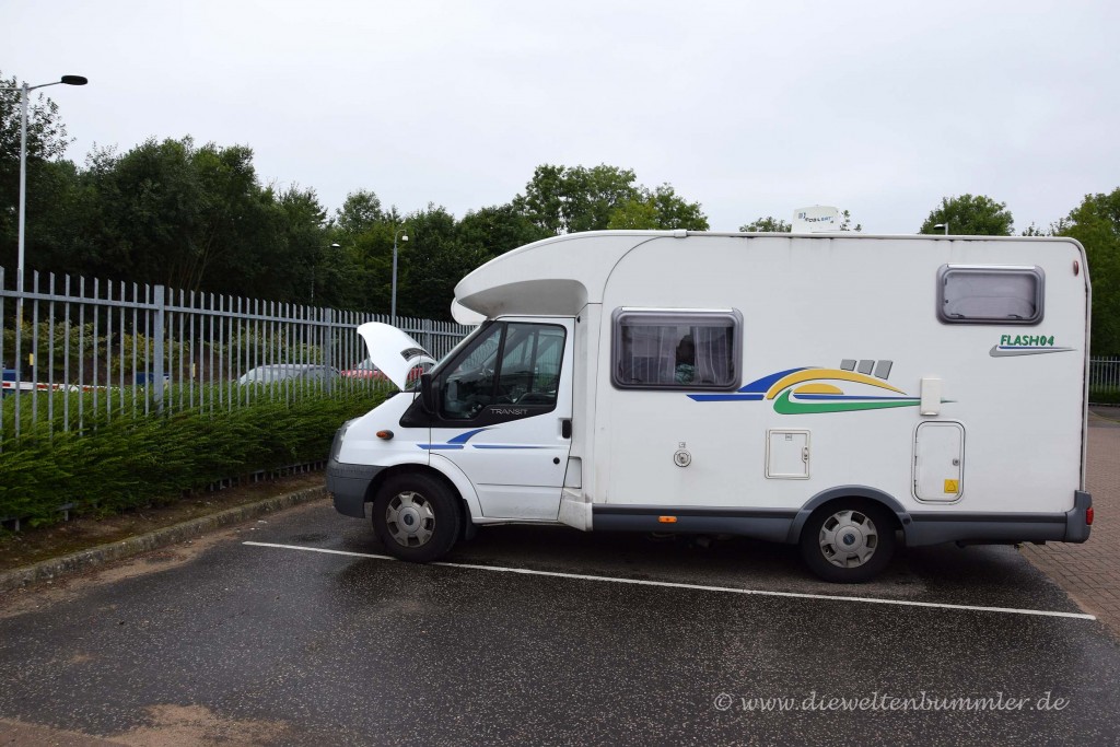 Wohnmobilstellplatz in Canterbury