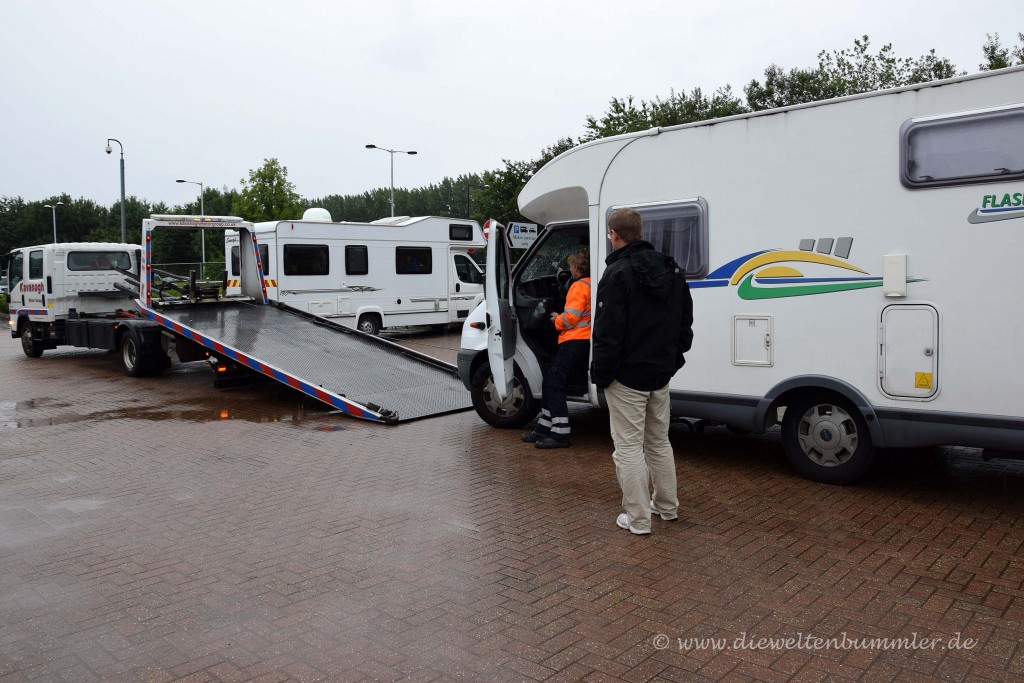 Panne mit dem Wohnmobil