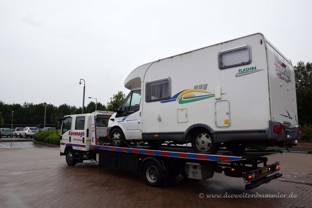 Panne mit dem Wohnmobil