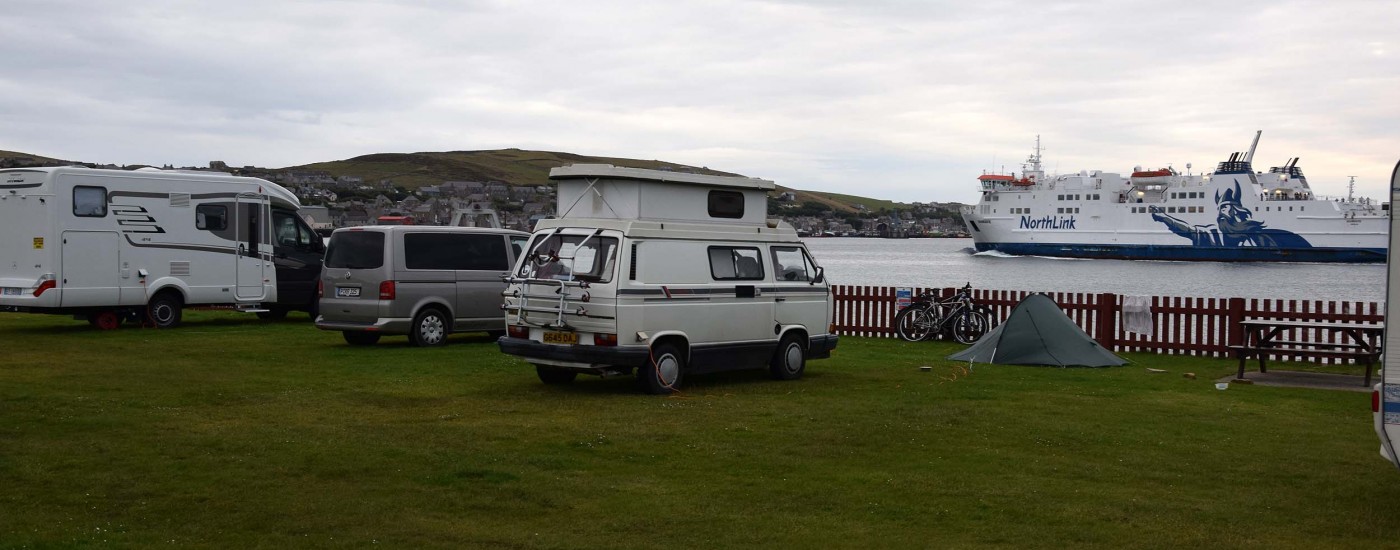 Camping in Stromness