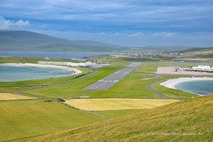 Flughafen der Shetland-Inseln