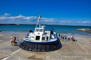 Hovercraft zur Isle of Wight