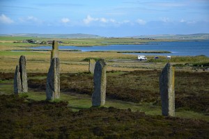 Wohnmobil am Ring of Brodgar