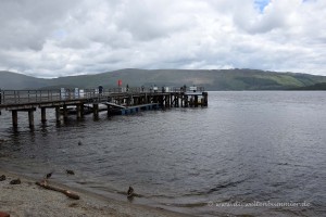 Steg am Loch Lomond
