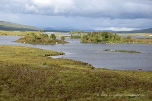 Weite Landschaft im Rannoch Moor