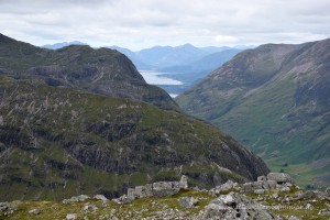 Ausblick von einem Munro