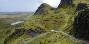 Wohnmobil am Quiraing