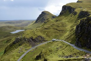 Wohnmobil am Quiraing