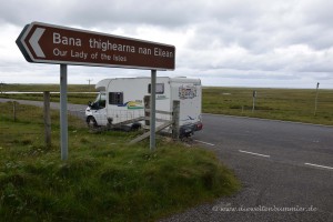 Mit dem Wohnmobil auf Uist