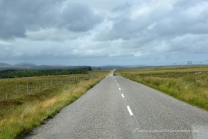 Straße auf den Äußeren Hebriden