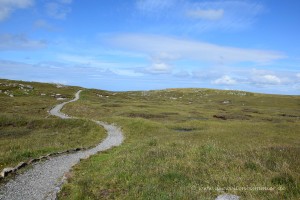 Wanderweg auf Lewis and Harris