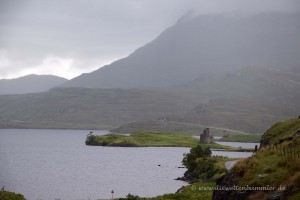 Schlechtes Wetter in Schottland