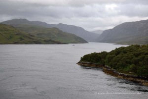 Klassische Landschaft in den Highlands