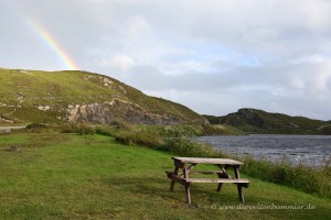 Picknickplatz in den Highlands