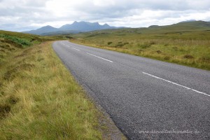 Straße in Schottland