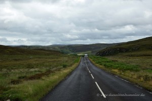 Straße in Schottland