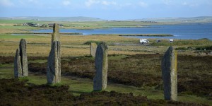 Ring of Brodgar bei Tageslicht