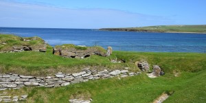 Skara Brae ist eine frühzeitliche Siedlung