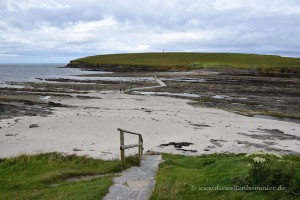 Bei Ebbe kann man nach Birsay laufen