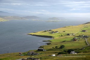 Landschaft der Shetland Inseln