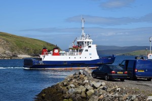 Fähre zur Insel Unst