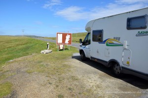 Mit dem Wohnmobil auf die Insel Unst