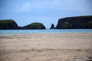 Strand auf dem Tombolo