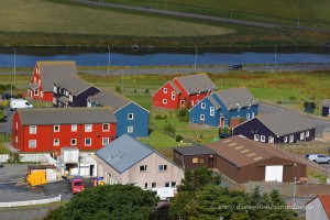 Blick auf Scalloway