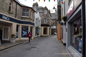 Straße in Lerwick