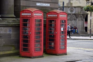Britische Telefonzellen