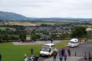 Wohnmobile am Stirling Castle