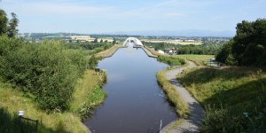 Kanal vom Falkirk Wheel