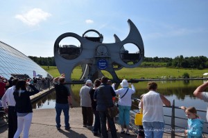 Schiffshebewerk Falkirk Wheel in Schottland