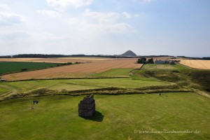 Landschaft am Tantallon Castle