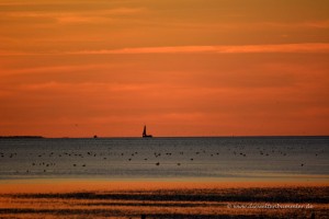 Abendstimmung an der Nordsee