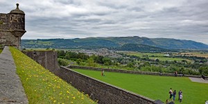 Ausblick von Stirling Castle