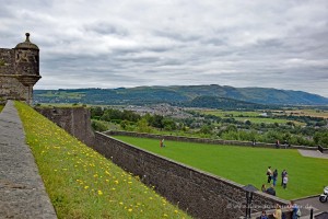 Ausblick von Stirling Castle