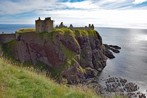 Dunnottar Castle auf einer Halbinsel