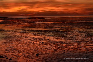 Sonnenuntergang in Ostfriesland