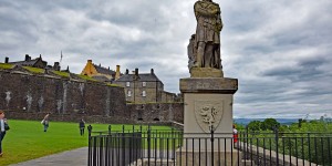 Robert the Bruce vor Stirling Castle